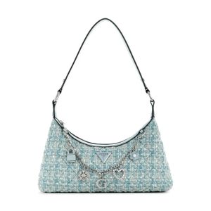 Cartera Guess Mujer Everlee Shoulder Bag Celeste