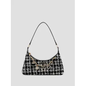 Cartera Guess Mujer Everlee Shoulder Bag Negro