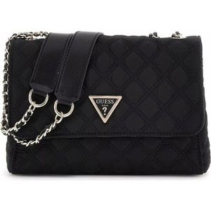 Cartera Guess Mujer Giully 2 Comp Cnvrtble Flap Negro