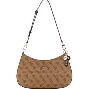 Cartera Guess Mujer Noelle Ii Top Zip Shoulder Bag Negro