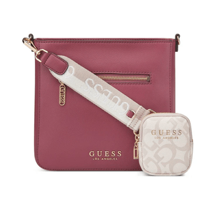 Bandolera Guess Mujer Baxian Crossbody Marron Claro