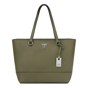 Cartera Guess Mujer Viviette Carryall Verde Oscuro