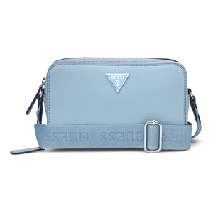 Bandolera Guess Mujer Viviette Mini Dbl Zip Crossbdy Celeste