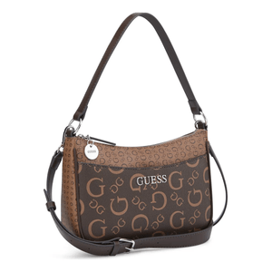 Bandolera Guess Mujer Granby Mini Crossbody Top Zip Marron
