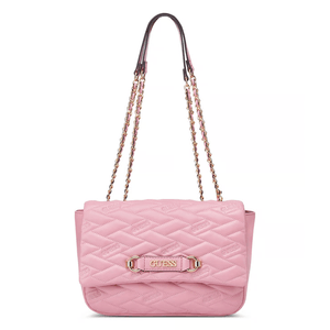 Bandolera Guess Mujer Briella Flap Crossbody Verde Oscuro