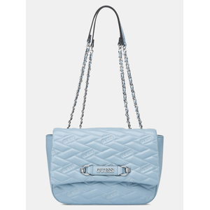 Bandolera Guess Mujer Briella Flap Crossbody Celeste