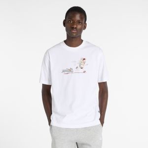 Remera New Balance Hombre NEWBIE CHASE T-SHIRT Blanco
