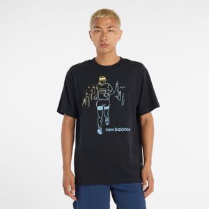 Remera New Balance Hombre BEFORE AND AFTER T-SHIRT Negro