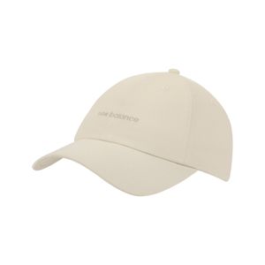 Kepi New Balance Mujer WOMENS 6 PANEL LINEAR LOGO HAT Beige