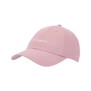 Kepi New Balance Mujer WOMENS 6 PANEL LINEAR LOGO HAT Rosa