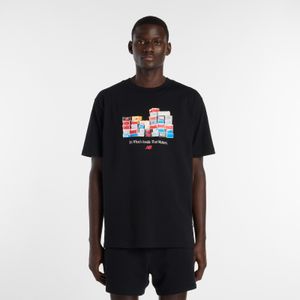 Remera New Balance Hombre BOXES T-SHIRT Negro