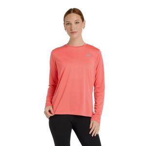 Sudadera New Balance Mujer Long Sleeve Coral