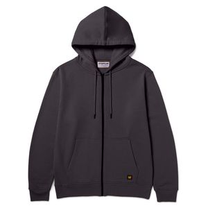 Sudadera Cat Hombre Fleece Cat Patch Full Zip Hood Gris