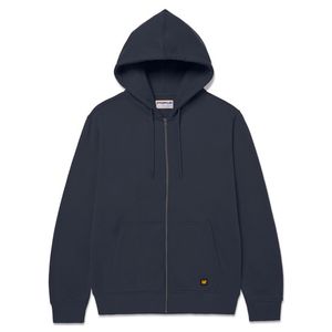 Sudadera Cat Hombre Fleece Cat Patch Full Zip Hood Azul