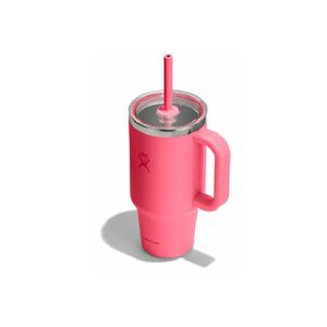 Vaso Hydro Flask Unisex 32 OZ TRAVEL TUMBLER CLEAR LID POPSTAR PINK Rosa
