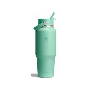 Termo Hydro Flask Unisex 32 OZ WIDE FLEX STRAW TRAVEL BOTTLE MERMAID GREEN Verde