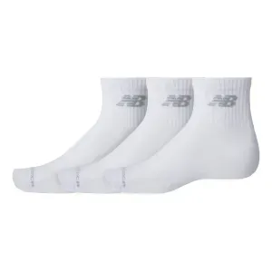 Media New Balance Unisex Performance Basic Ankle 3 Pack Blanco