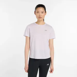 Remera New Balance Mujer Athletics T-Shirt Purpura