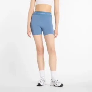 Ciclista New Balance Mujer Nb Sleek High Rise Short 5 AZUL