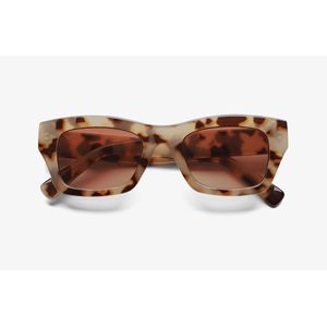 Lente B+D De Sol Cuadrado Carey Animal Print