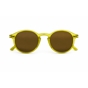 Lente B+D De Sol Redondo Verde Limon