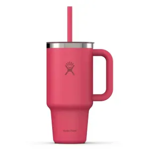 Vaso Hydro Flask Unisex 24 OZ TRAVEL TUMBLER CLEAR LID POPSTAR PINK Rosa