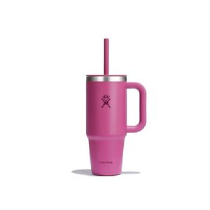 Termo Hydro Flask Unisex 24 OZ TRAVEL TUMBLER REEF Bordó
