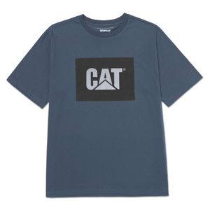 Remera Cat Hombre Reflective Cat Logo Tee Azul
