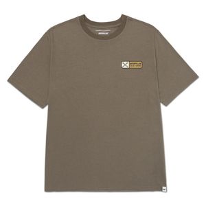 Remera Cat Hombre Sales And Service Graphic Tee 1 Verde