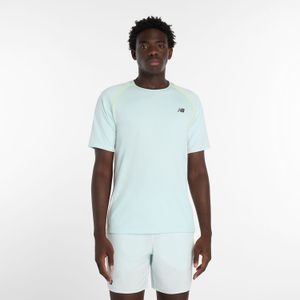 Remera New Balance Hombre TOURNAMENT TOP Celeste