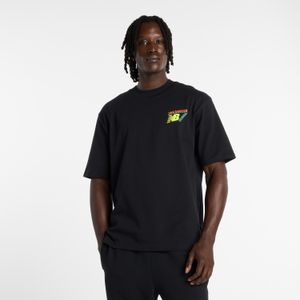 Remera New Balance Hombre TRI LOGO HEAT MAP TSHIRT Negro