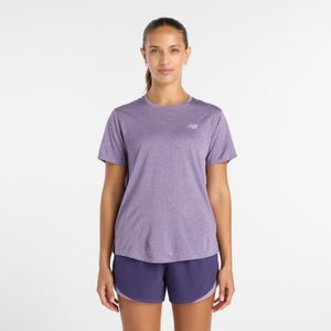 Remera New Balance Mujer S/S TECH TSHIRT Purpura