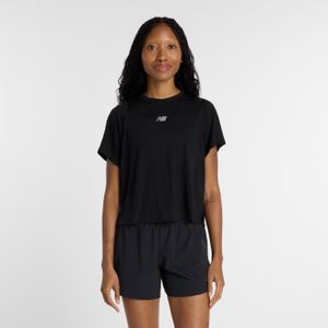 Remera New Balance Mujer INFINITY PROPEL T-SHIRT Negro