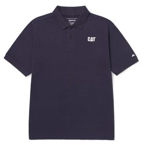 Polo Cat Hombre Cat logo jersey polo Azul